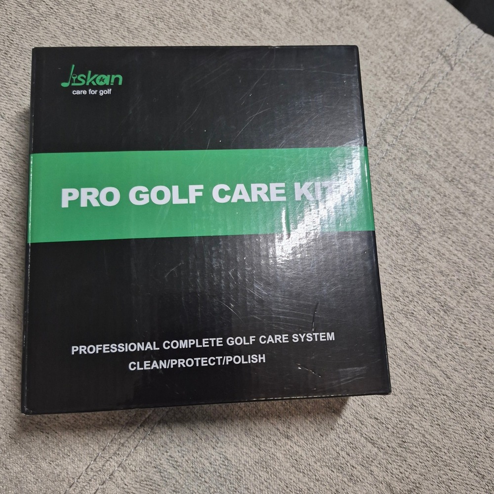 Jiskan Pro Golf Care Kit Professional Complete Club Cleaner Polish System New